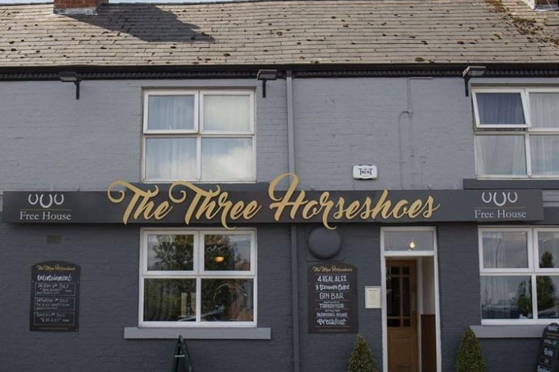 The Three Horseshoes, 49 Market Street, Clay Cross, S45 9JE. Rating: 4.7/5 (based on 599 Google Reviews). "Fantastic home-cooked style food, great portions and unbelievable prices."