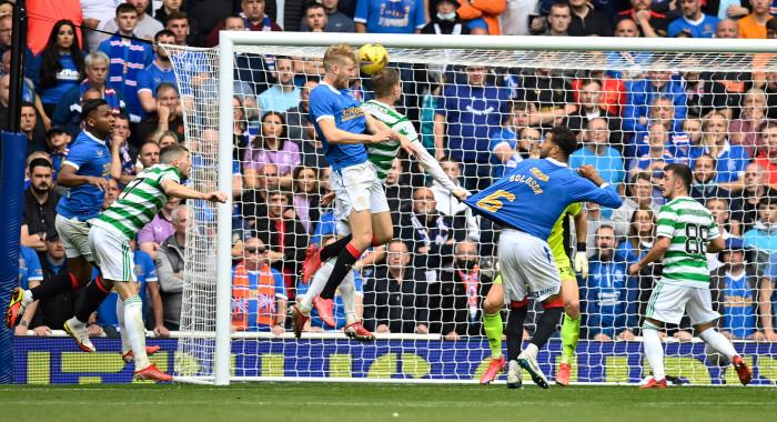 Filip Helander's thumping second half header handed Steven Gerrard's depleted Rangers side an important victory to extend their unbeaten derby run to seven without defeat. It also meant Ange Postecoglou became the first Celtic manager since Tony Mowbray in 2009 to lose his first Old Firm clash. 