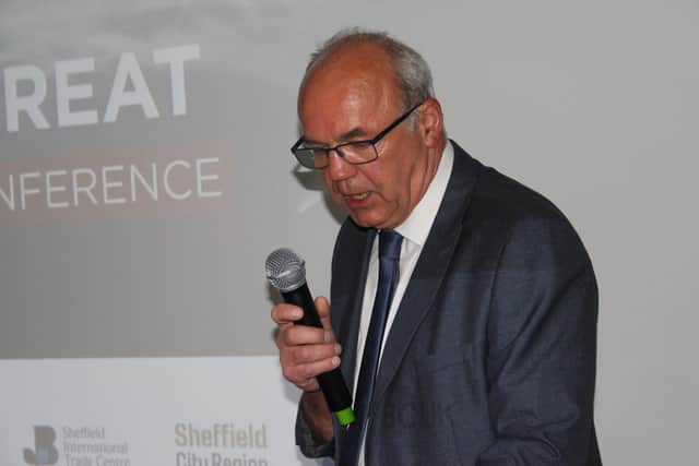 Nick Patrick, Director of the International Trade Centre, at Sheffield Chamber of Commerce