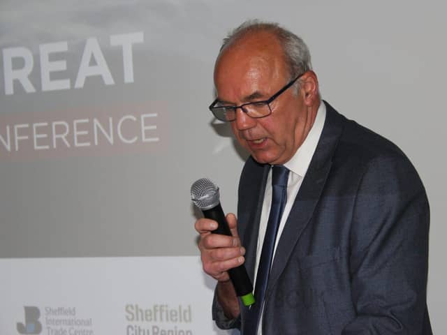 Nick Patrick, Director of the International Trade Centre, at Sheffield Chamber of Commerce