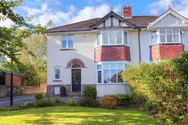 This four-bedroom semi-detached house has a guide price of £550,000. The sale is being handled by Spencer. (https://www.zoopla.co.uk/for-sale/details/54952169)