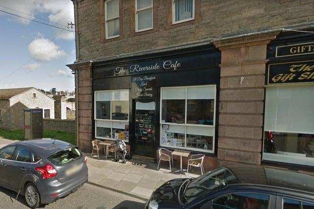 The Riverside Cafe in Tweedmouth is ranked number 5.