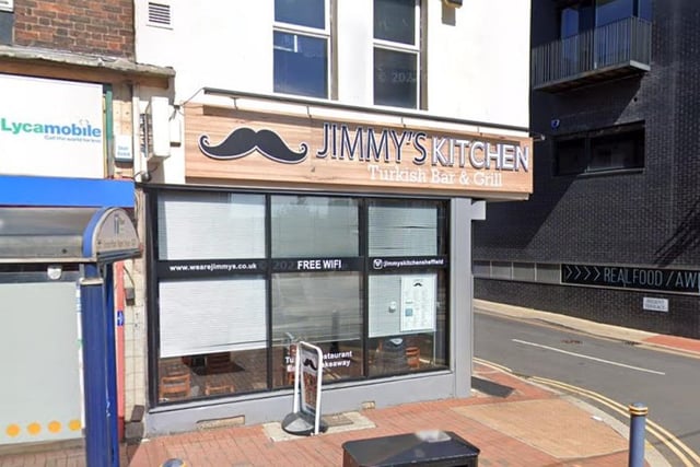 Jimmy's Kitchen is a Turkish restaurant offering vegetarian, vegan, Halal and gluten-free meals. Its mixed grill is one of the menu's best-sellers. It has a 4.5 star rating based on 128 reviews on TripAdvisor. Location: 270 Glossop Road, Broomhall.