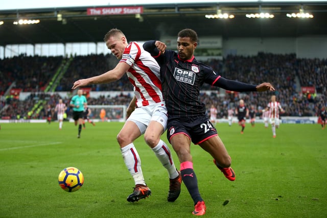 Former Huddersfield Town striker Steve Mounie has claimed Stoke City defender Ryan Shawcross is among the toughest players he's faced, branding him a "nasty defender" following an elbowing incident. (Sport Witness)