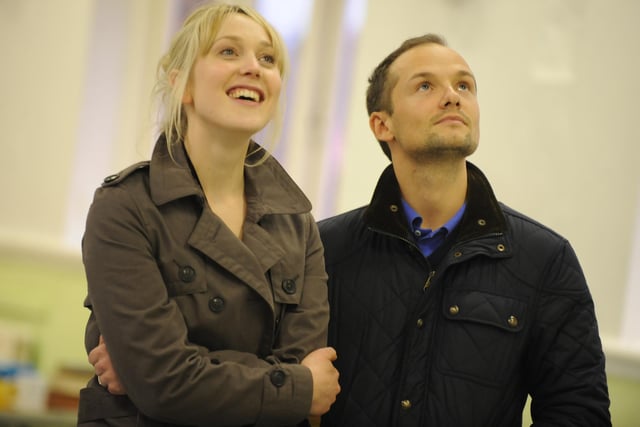 Hattie Morahan and Jack Ryder in rehearsals for Plenty at Crucible Studio, February 2011