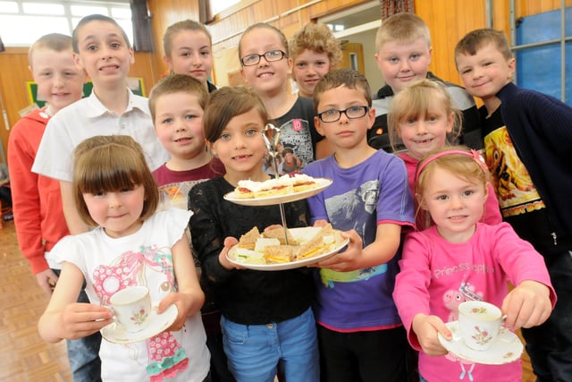 Children were taking part in their own version of the Great British Bake Off at Fellgate Primary School in this 2013 scene. Recognise anyone?