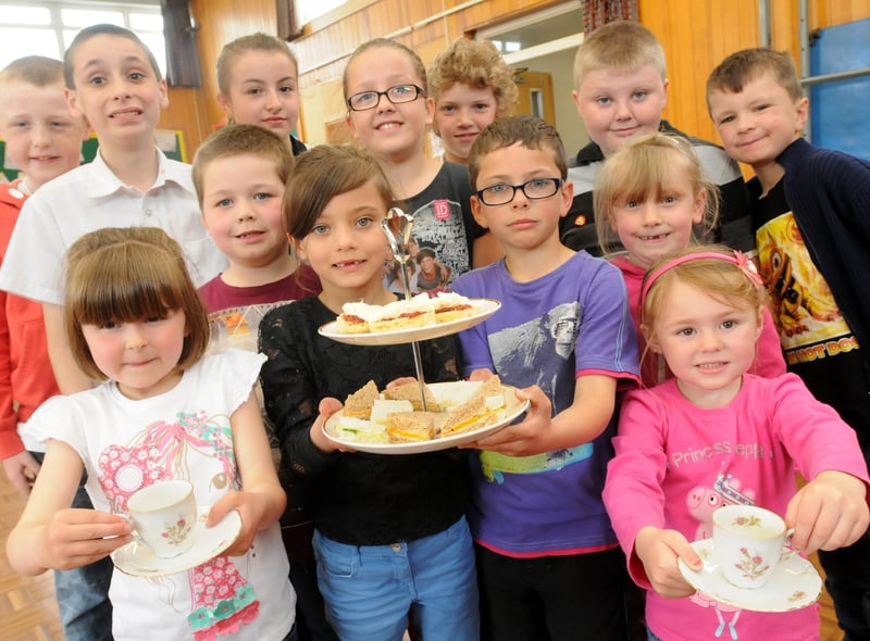 Children were taking part in their own version of the Great British Bake Off at Fellgate Primary School in this 2013 scene. Recognise anyone?