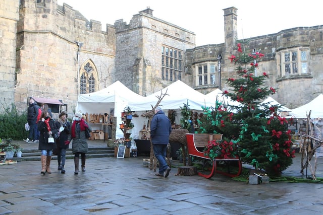 A spokesperson for Haddon Hall - which is located between Bakewell and Rowsley - said: "Our Mercatum Winter Artisan Markets are hugely popular, so we are delighted to be able to hold them again this year and give our visitors and artisans the opportunity to come together here at Haddon to enjoy a little seasonal magic."