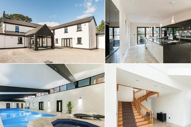 Located in a secluded area near Darlington, this recently constructed property boasts over 30 rooms including a bowling alley and cinema room.
The price was available 'on application’ through Finest Properties and in 2020.