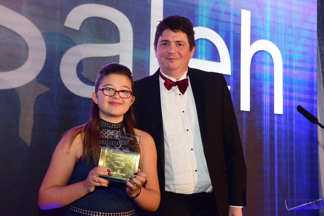 Young Performer of the Year Award winner Amelia Saleh was chosen as the winner in 2018.