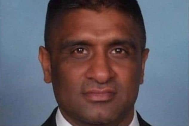 Pictured is deceased Nadeem Qureshi, who died aged 40, after he was seriously injured on wasteland off Station Road, at Deepcar, near Stocksbridge, in Sheffield, on July 24, 2019, and later died on the same day.