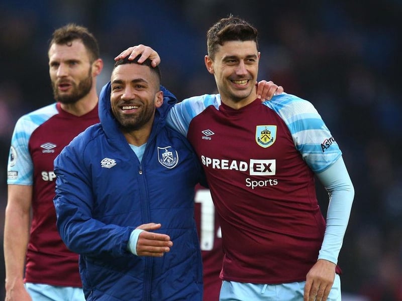 Last club: Burnley