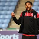 Rhian Brewster of Sheffield United has received racist abuse, with the Blades saying they are "disgusted": Darren Staples / Sportimage