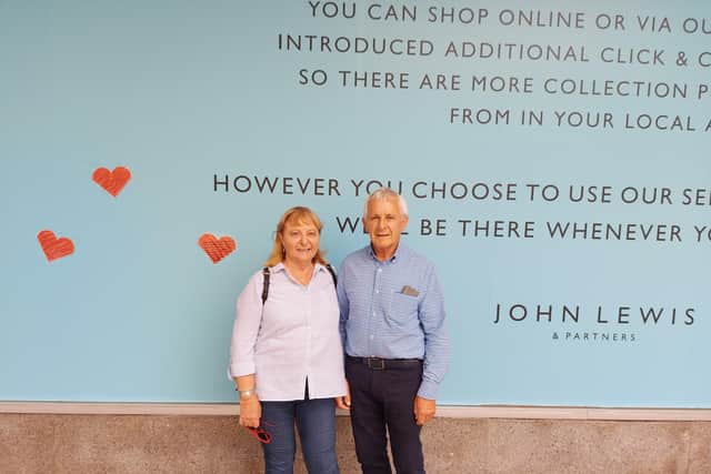 Barbara and Michael Sowbry said the closure of John Lewis was a disaster for the high street.