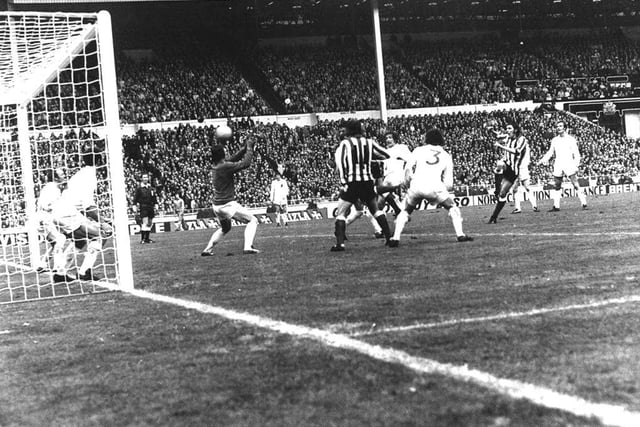 It had to be in there. The goal which won Sunderland the 1973 FA Cup after a 1-0 win over Leeds United at Wembley.
