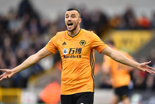 Not one of Wolves' 41 goals this season have been from an English player. They'd be just one point ahead of Arsenal, having drawn as staggering 21 matches, lost 18 and won zero. (Photo by Nathan Stirk/Getty Images)