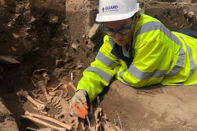 Carbon dating tests are to be carried out to determine whether the bones may date back to the medieval era and Leith’s first settlements.
