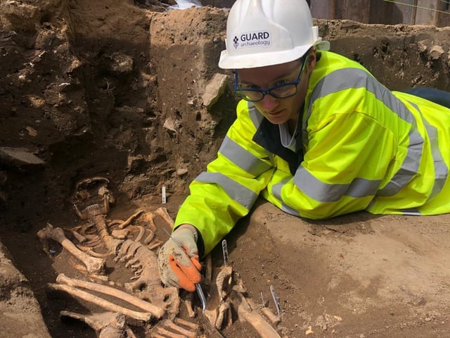 Carbon dating tests are to be carried out to determine whether the bones may date back to the medieval era and Leith’s first settlements.