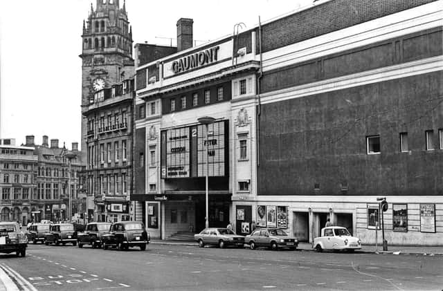 Sheffield Regent Gaumont Odeon Cinema in 1985
