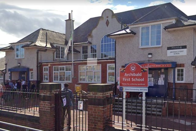 Archibald First School in Gosforth was given an outstanding rating after a full Ofsted report in 2015.