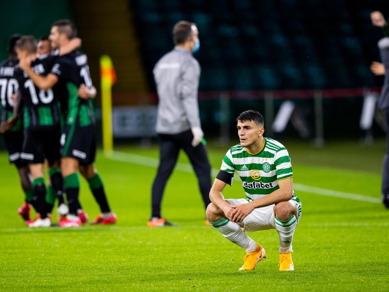 Lennon's failures in Europe continue as Celtic crash out of the Champions League qualifiers at home to modest opponents for the second season in succession.