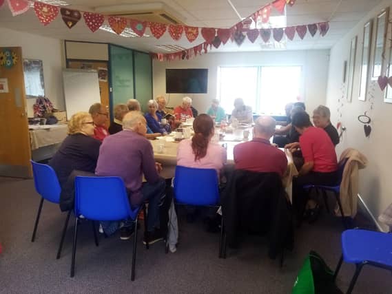 Carers/Family members taking part in the Carer Support Group at the BIADS Main Centre
