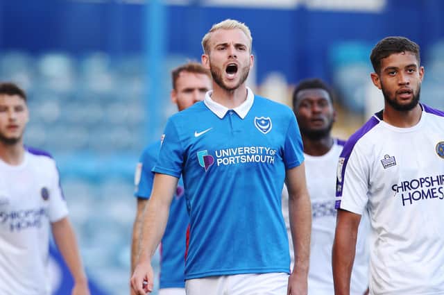 Jack Whatmough was Pompey's man of the match.