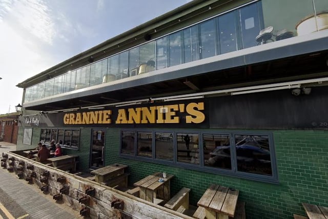 You can't get any closer to seafront drinking that at Grannie Annies. The local favourite is situated at the end of Marine Walk and always has a welcoming face behind the bar to offer cold travellers a drink.