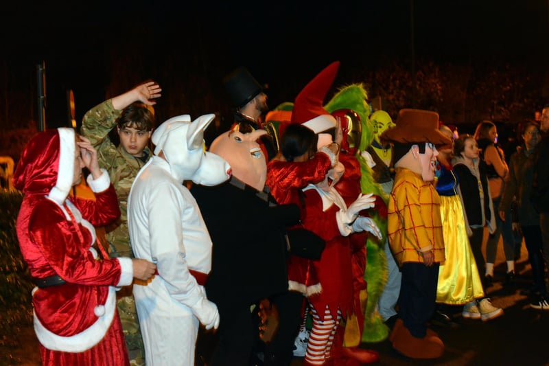 Can you spot one of your favourite characters putting in an appearance at the Christmas lights switch-on 2022
