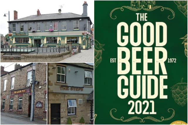 Some of the Sunderland pubs included in Camra's newly-published 2021 Good Beer Guide.