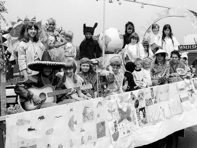 Did you parade on this float in 1974?