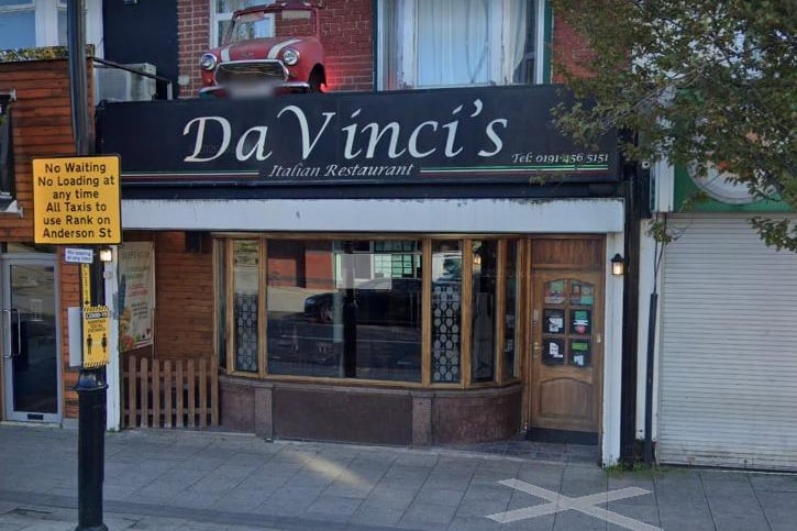 Da Vinci's on Ocean Road in South Shields has a 4.5 rating from 555 reviews.