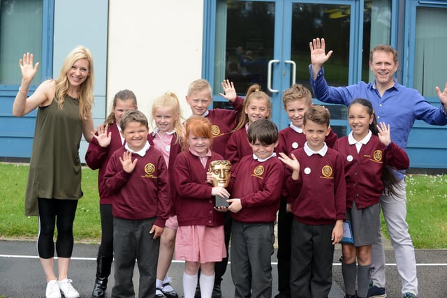 The BAFTA Roadshow visited Holy Trinity in 2019 with Cbeebies TV presenters Chris Jarvis and Naomi Wilkinson coming along.