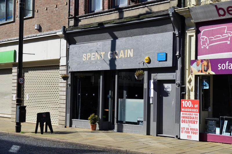 Spent Grain on John Street, Sunderland has a rating of 4.9.