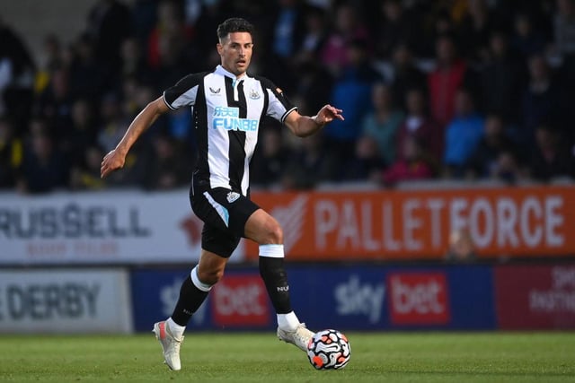 The Swiss centre-back’s contract expires this summer but with Schar only playing a limited amount of minutes this season, is his time on Tyneside coming to an end? (Photo by Michael Regan/Getty Images)