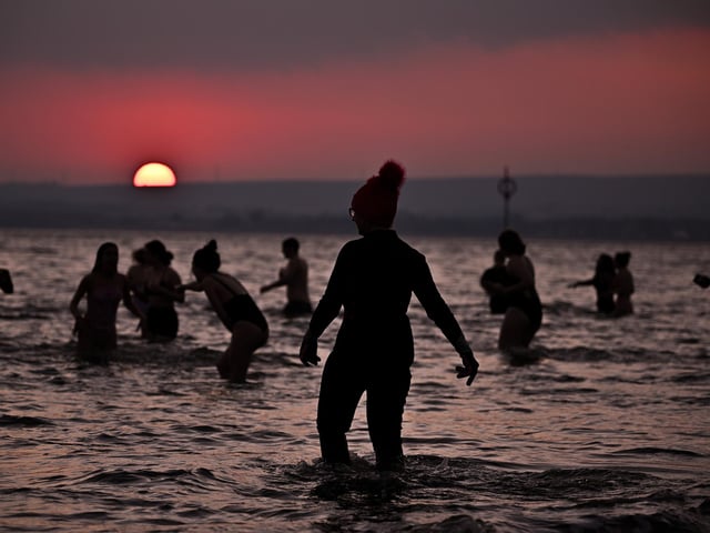 There are plenty of well-established groups of sea swimmers at Portobello and surrounding areas. (Photo by Jeff J Mitchell/Getty Images)