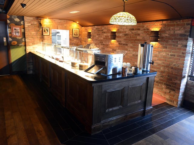 An all-you-can-eat breakfast buffet is available every day from 9am.