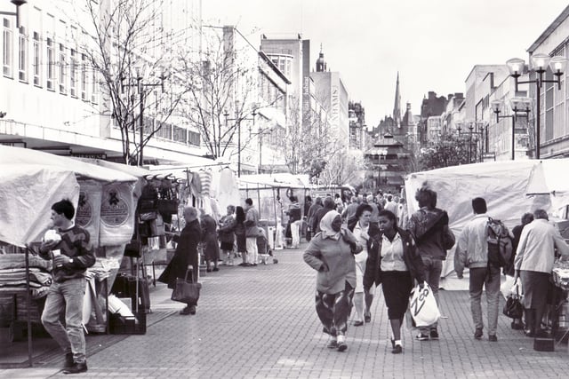Market on the Moor, Sheffield - April 20,  1988