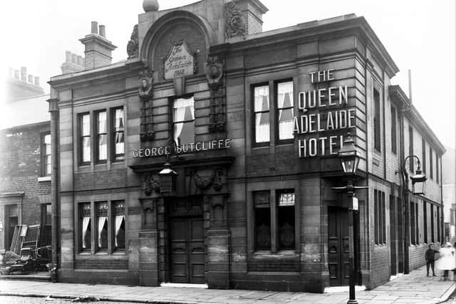 The Queen Adelaide Hotel in Bramall Lane dates back to 1912