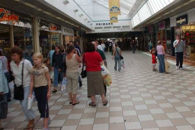 Shoppers in the picture 16 years ago. Have you spotted anyone you know?