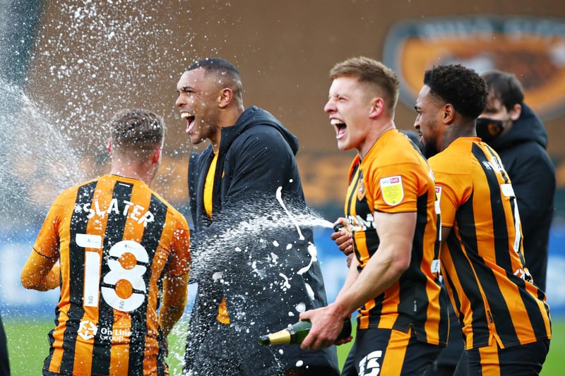 Hull City were promoted straight back to the Championship after winning League One, while Charlton finished seventh and Wigan twentieth.