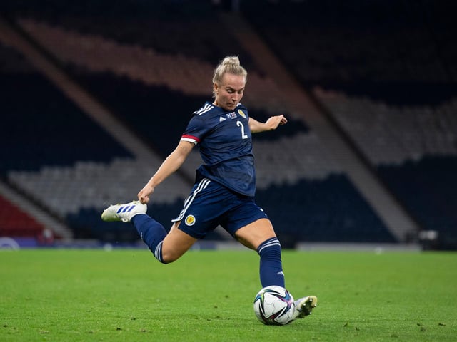 The SWPL's player of the month for November, Rangers' Rachel McLauchlan, has proven to be an excellent signing for Malky Thomson's Rangers. The attacking full back is a regular for Scotland and contributes as much going forward as she does defensively.