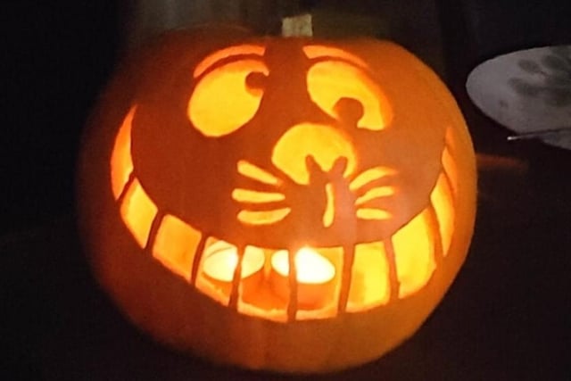A Cheshire Cat design by Kevin Morris.