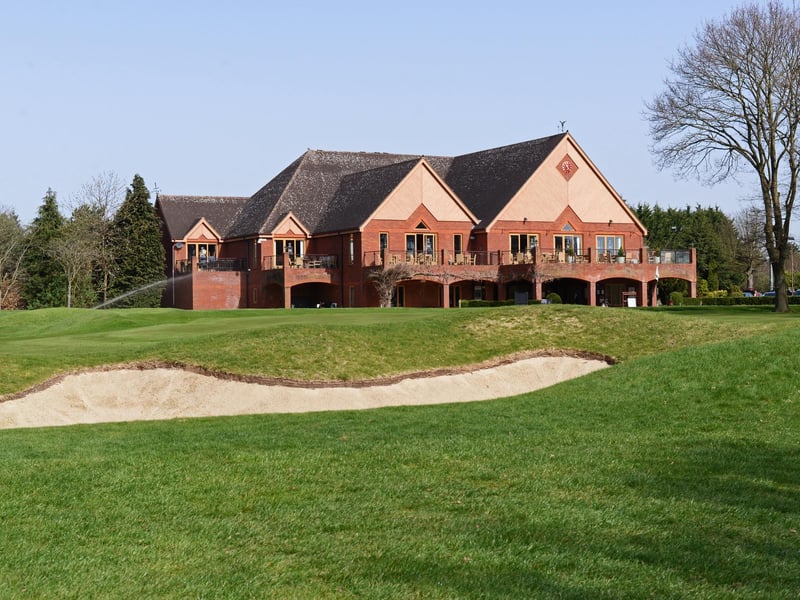 The clubhouse at Doncaster Golf Club.