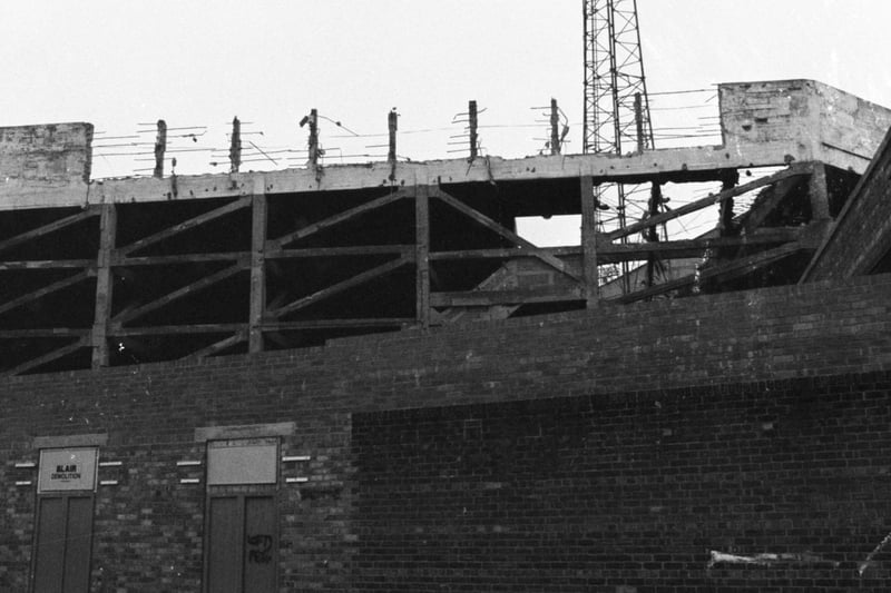 Work started on a £200,000 reconstruction of Sunderland Football Club's Roker End in 1982. Remember it?