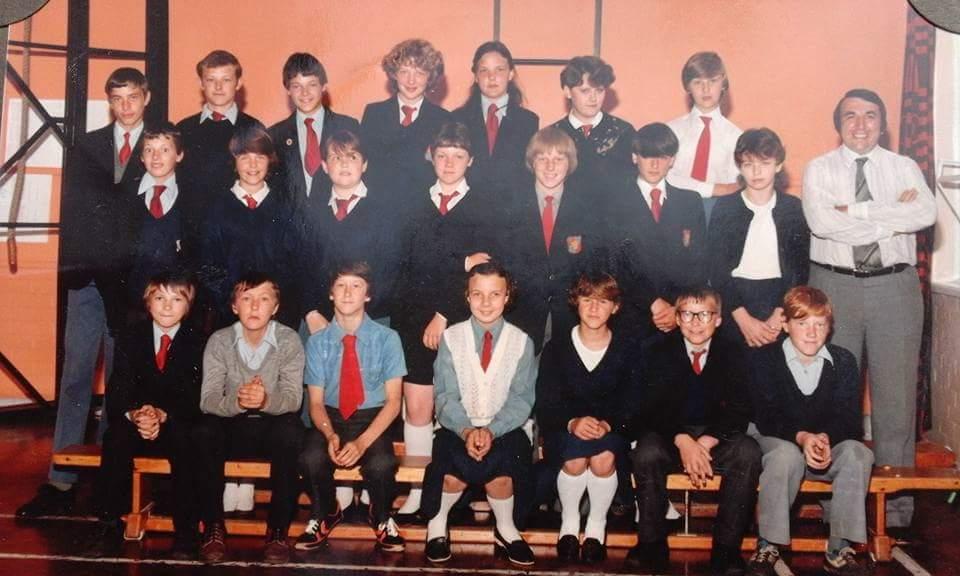 Mr Allsopp's class, taken in 1984.