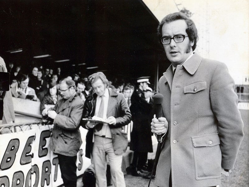 Fred Dinenage at Fratton Park. Picture: The News