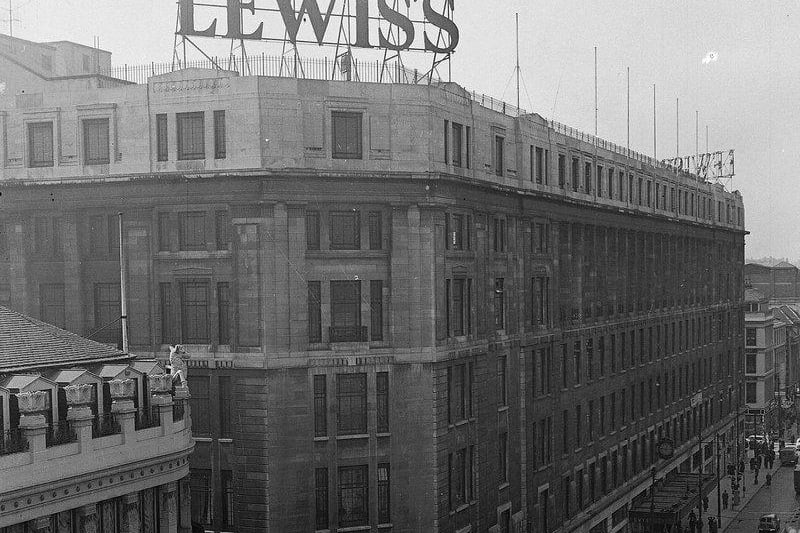 Lewis's department store was a mainstay on Argyle Street for decades with many Glaswegians having fond memories of climbing the stairs at Lewis's and waiting in a long queue to meet Santa Claus at Christmas time. The windows at Lewis's were an absolute draw for everyone. 