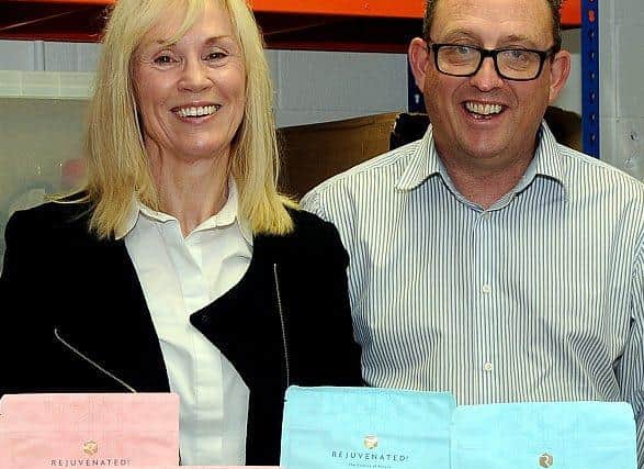 Caption: Kathryn Danzey, Managing Director, Rejuvenated with Andrew Sorsby, Business Sheffied