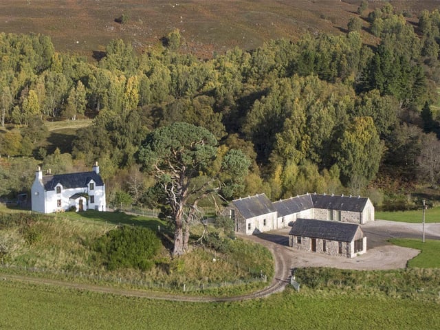 The grounds boast a productive grouse moor with 10 year average of 476 brace, red deer stalking averaging 20 stags and 23 hinds, challenging high bird pheasant shoot and good roe stalking